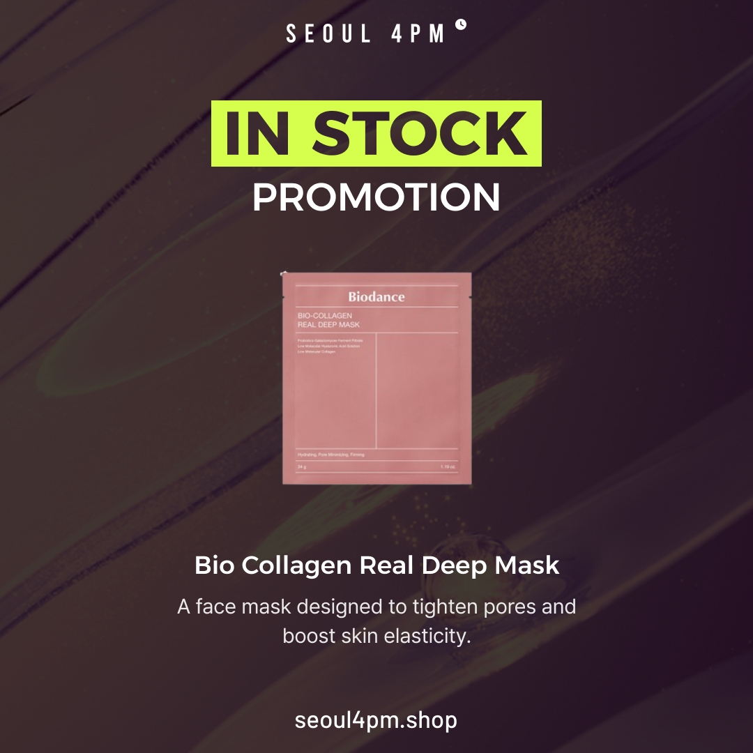 IN STOCK : Bio Collagen Real Deep Mask